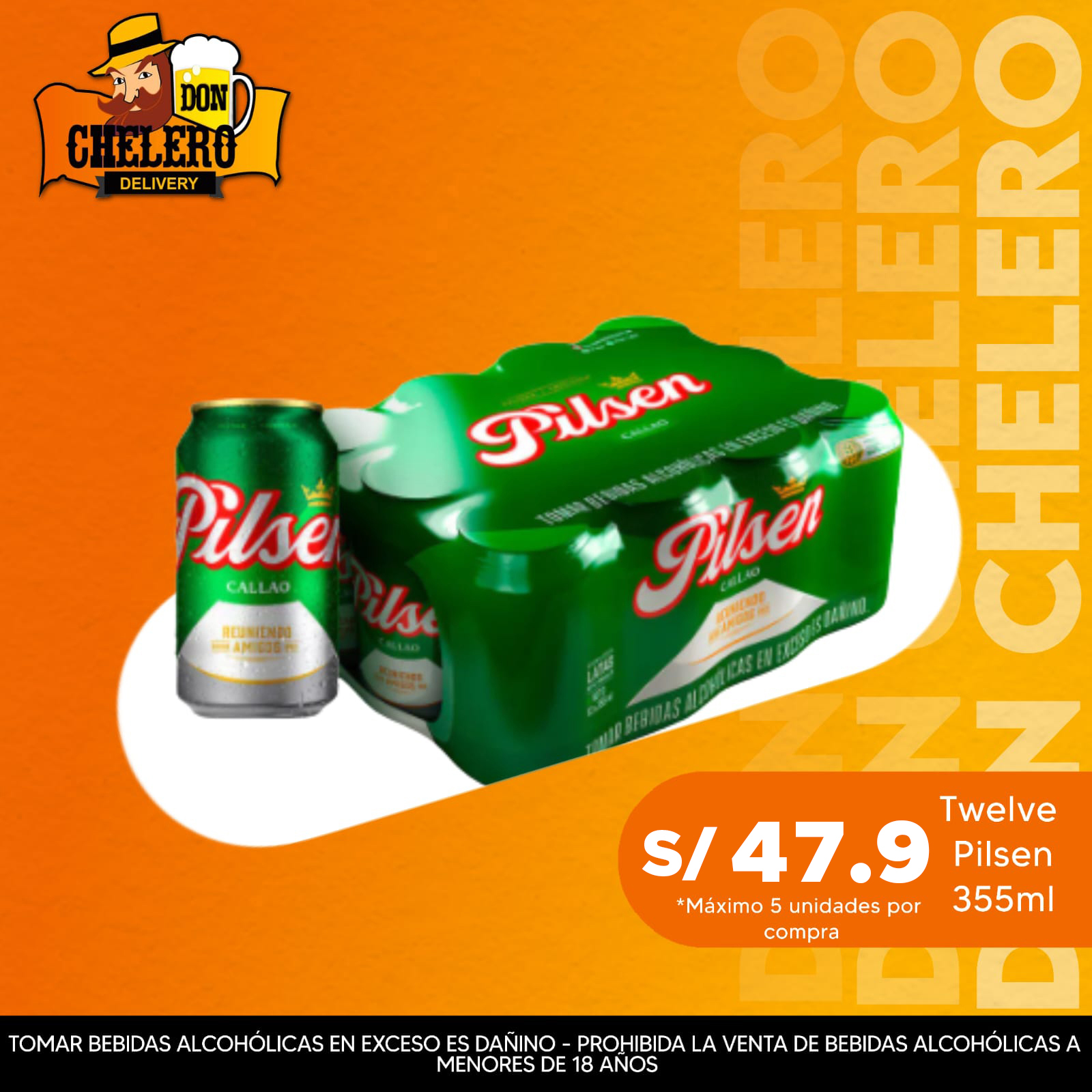 promo twelve pack pilsen